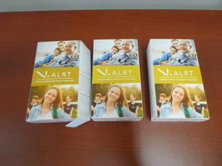 (3) Unused Valrt VSN400 Personal Alert Buttons *Located Offsite at 5013 48 St, Stony Plain, For Viewing and More Information Contact Al at 587-982-5353, Must Have Paid In Full Invoice For Removal, No Payments Accepted On Site*