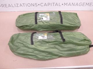 (2) Unused 2 Person Instant Pop Up Tent (F-1)