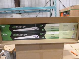 (8) PC Unused 40 Watt LED Shop Lights (P-2-2)