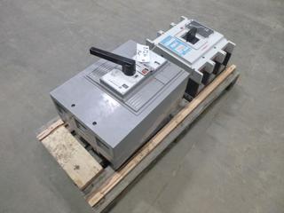 2000 A Power Breaker and Breaker Box, 1600A, R0316T33W (K-3-1)