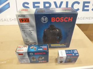 Unused Bosch 12V Max Heated Jacket, Women's Size  Large,  Includes Battery, Holster / Controller, Battery and Charger (G-1)