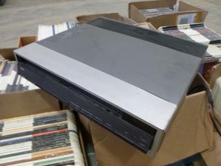 (2) Laser Disc Movie Players, C/w Qty of Laser Movie Discs (M-4-1)