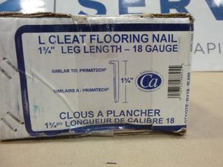  Unused Crisp-Air 1 3/4 In. x 18 GA Cleat Flooring Nail (W-2-2)