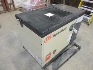 Ingersoll Rand Rotary Screw Air Compressor. Model UNI-15-150-L, 3 Phase, Capacity 53 CFM, Rated Operating Pressure 125 PSI, 49 In. x 28 In. x 33 In.