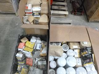 (3) Boxes of Assorted Oil, Hydraulic Oil and Fuel Filters (W-3-3)