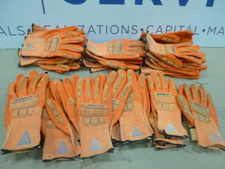 Qty of 23 Pairs of Ansell Activarmr Oil and Impact Protection Gloves, Model 97-120 (F-2)