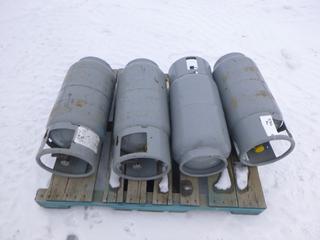 (4) 33 Lbs Propane Tanks