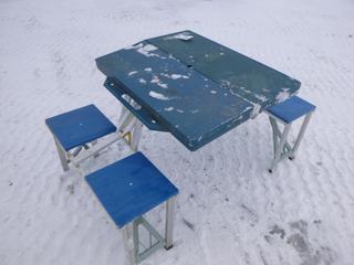 (1) Portable Picnic Table