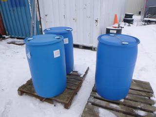 (3) 55 Gallon Drums of Glycol