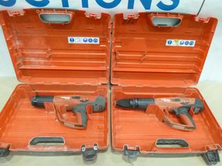 (2) Hilti DX 460 Powder Actuated Tool * Note: Missing Parts* (E-1)