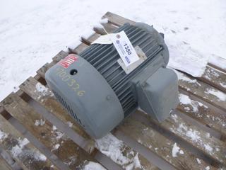 Toshiba 20 HP 3 Phase Motor, Model B020FLF10M 