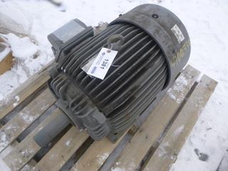 Toshiba 25 HP 3 Phase Motor, Model B0256FLF10M 
