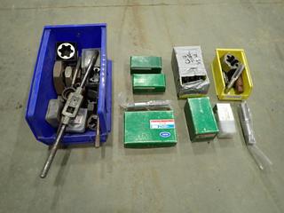 Assortment of Taps & Dies, Used and Unused (D-2)