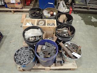 Qty of Assorted Studs, Nipples, Bolts, Screws and Nuts