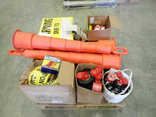 Qty of Lockout Tags, Flagging and Caution Tape, Warning Signs, Delineators (N-5-1)