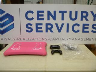 Wii Balance Board, C/w Qty of Wii Remotes (W-2-3)