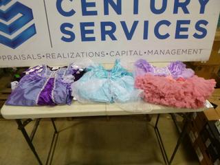 Qty of Assorted Princess Dresses, Costumes and Jewelry (W-2-3)