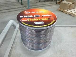 Unused GD SW-16-1000 16 Gauge 1000 Ft. Speaker Wire (C2)