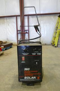 Solar Battery Charger/Starter, Model 141-225-903, SN D593339 *Note: Working Condition Unknown* (Front of D)