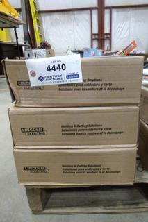 (3) Lincoln Electric .068 In. Innershield NR 232 Self Shielded Corded Wire (J23)