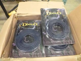 Box of Unused  Diablo Performance Competition Series Audio Cable (T-2-3)