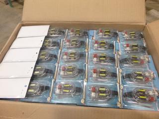 Box of Unused  Azone Hi/Low Adapters w/ Built In Noise Suppression, Model ANS-100  (T-2-3)