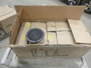 (30) Hardstyle 5 1/8 IN. Mid Range Speakers, 120 Watts Max  (S-2-3)