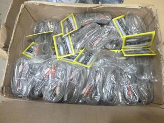 Qty of Box of Unused  Audio Cables E-Energy TC6 and E Energy 12 Ft. Cables (T11)