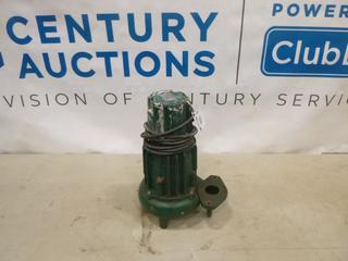 Submersible Pump. 1 HP, 230V, 8-9A  (T-3-2)