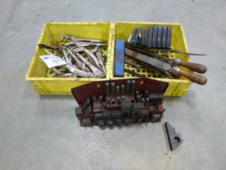 Qty of Vise Grips, C/w Qty of Files (T-3-1)