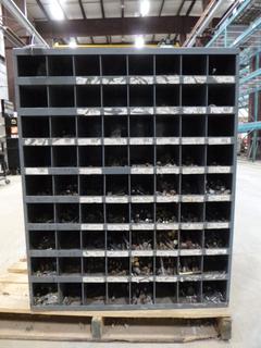 72 Compartment Bolt Bin w/ Contents (Z)