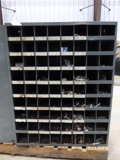 72 Compartment Bolt Bin w/ Contents (Z)