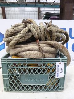 Qty of Straps and Rope *Note: Crate Not Included* (N31)