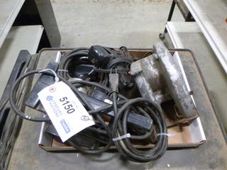 (1) Black and Decker 13mm Single Speed Impact Drill, (1) Skil 7 1/4 In. Skilsaw, Model 574Cm (1) Craftsman Double Insulated Paner, Model 31517320, (1) Soldering Gun *Note: Working Condition Unknown* (B2)