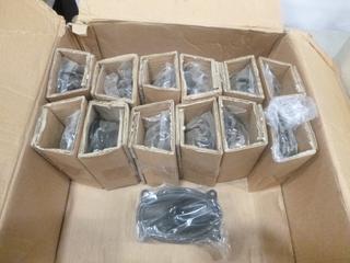 Qty of Unused 4 In. x 6 In. Car Audio Speakers, 4 OHM, 35 Watt, 65-19,000 HZ (R-1-3)