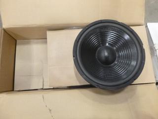 (6) Unused Audioyin A1220 12 In. Subwoofer 250 Watt, 8 0HM 30 OZ Speakers (R23)