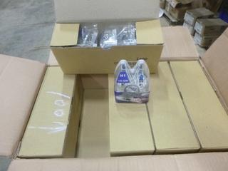 (10) Unused Silver Eagle Headlights H1, 12V 60/55W, Premium White, 5 Sets Per Box (R-2-1)