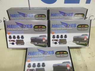 (5) Unused Hawkeyes PS-02B Parking Assist Sensor Systems (D1)