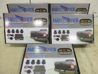 (5) Unused Hawkeyes PS-02B Parking Assist Sensor Systems (D1)
