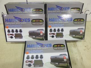 (5) Unused Hawkeyes PS-02B Parking Assist Sensor Systems (D1)
