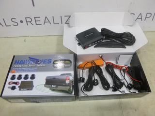 (2) Unused Hawkeyes PS-02B Parking Assist Sensor Systems (D1)