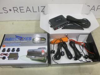 (2) Unused Hawkeyes PS-02B Parking Assist Sensor Systems (D1)