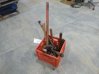 Qty of Assorted Hammers (O-2-3)