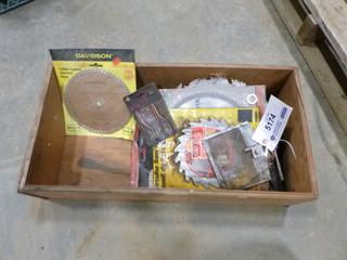 Qty of Assorted Saw Blades, C/w Soldering Gun Tip (O-2-3)