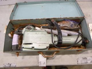 Arksen Electric Demolition Jack Hammer c/w 110V/60Hz, 1500W, 65mm, 1400 RMP (B1)