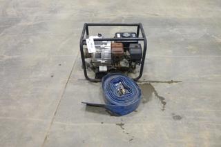 Case IH Agriculture Centrifugal Trash Pump, 3 In. NPT, 85 Ft. Max Head, C/w Discharge Hose