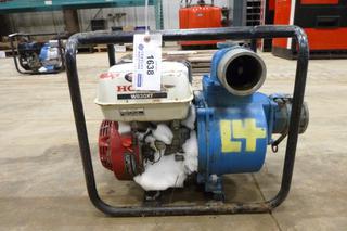 Honda Trash Pump, w/ Honda GX 160 Engine, Model WB62XT