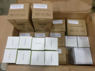 Assorted LED Lighting, (11)12W Dimmable Bulbs, (8) 8W Dimmable Bulbs, (4) Assorted LED Bulbs (R-2-1)