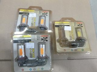 (5) LED Automotive Head Lights "9005" Style (E-1)