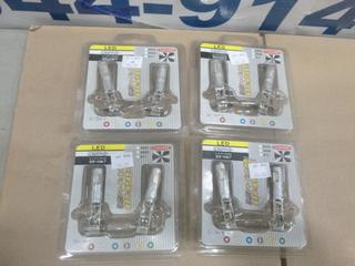 (8) LED Automotive Head Lights "H1" Style (E-1)